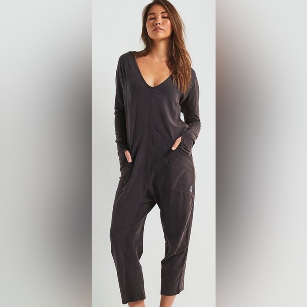 FP Movement by Free People Black Jumpsuit